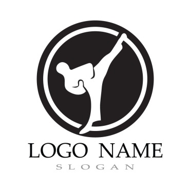 Karate Sport Logo Templates 245015