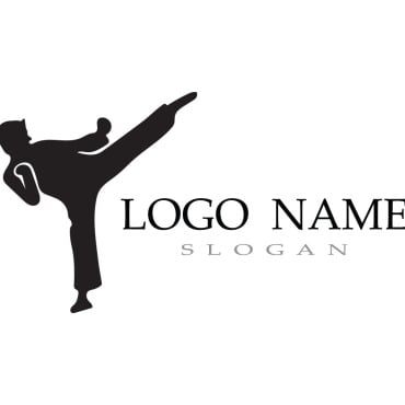 Karate Sport Logo Templates 245019