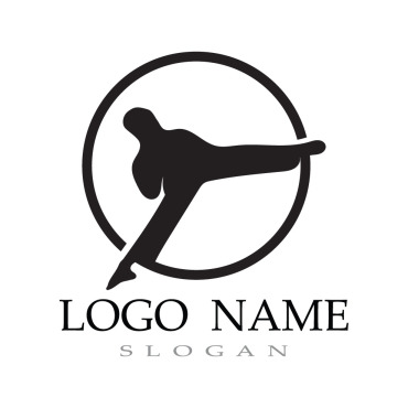 Karate Sport Logo Templates 245023
