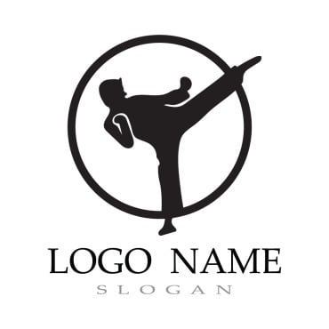 Karate Sport Logo Templates 245024