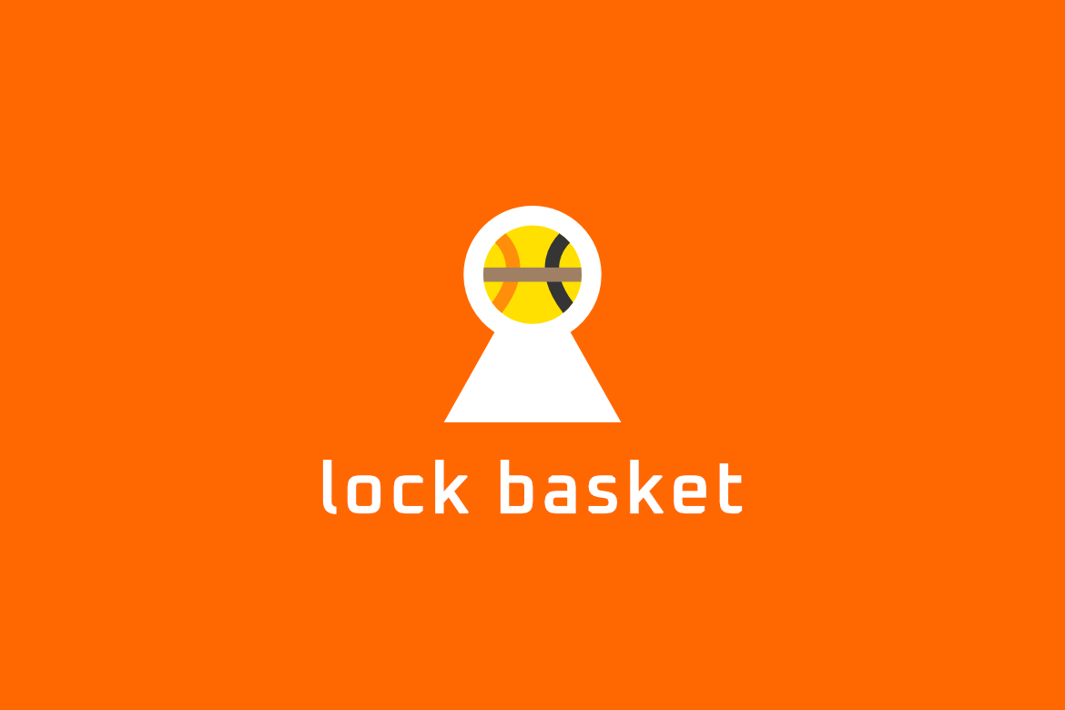 Basket Secure Lock H Tech Logo