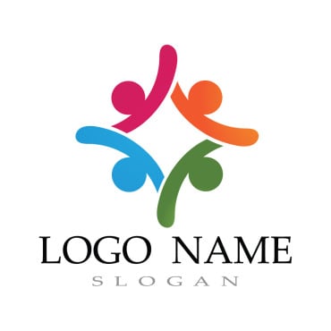 People Logo Logo Templates 245116