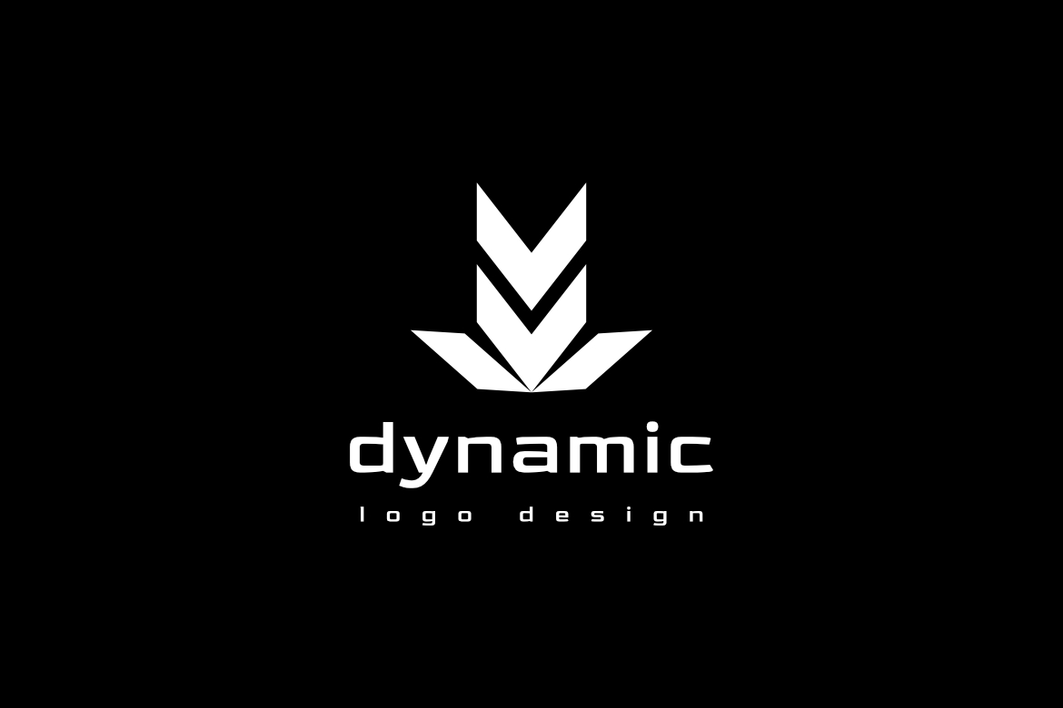 Abstract Dynamic Modern Flat Logo