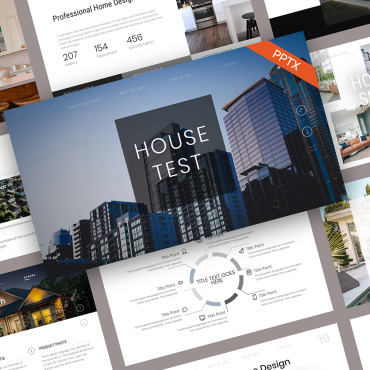 Apartment Architecture PowerPoint Templates 245342