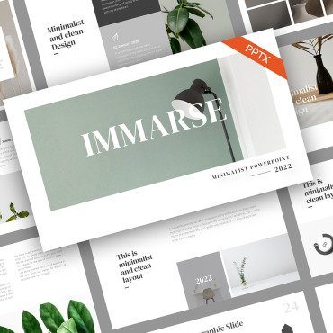 Art Blue PowerPoint Templates 245364