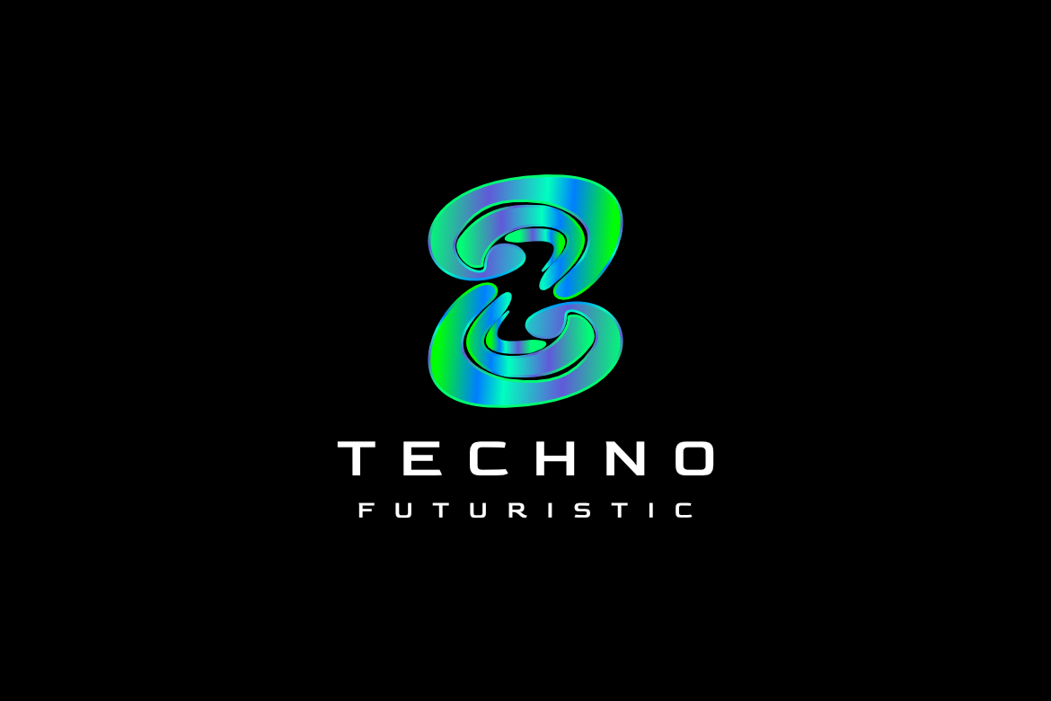 Tech Gradient Letter Z Logo