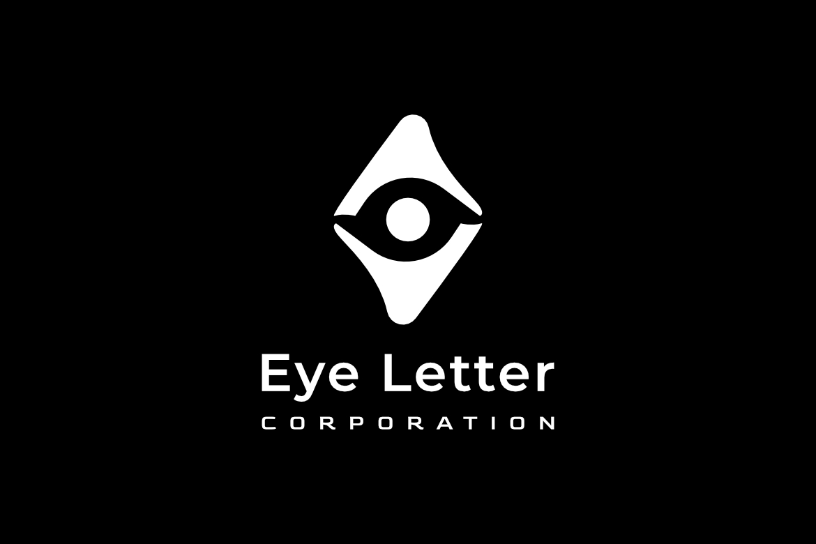 Eye Letter A Simple Flat Logo