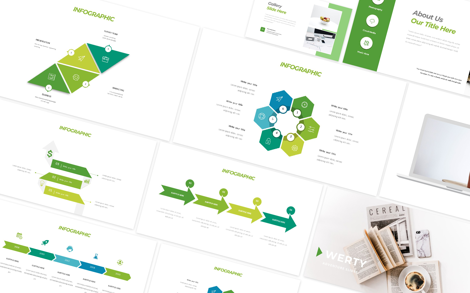 Werty Adventure Google Slides Template