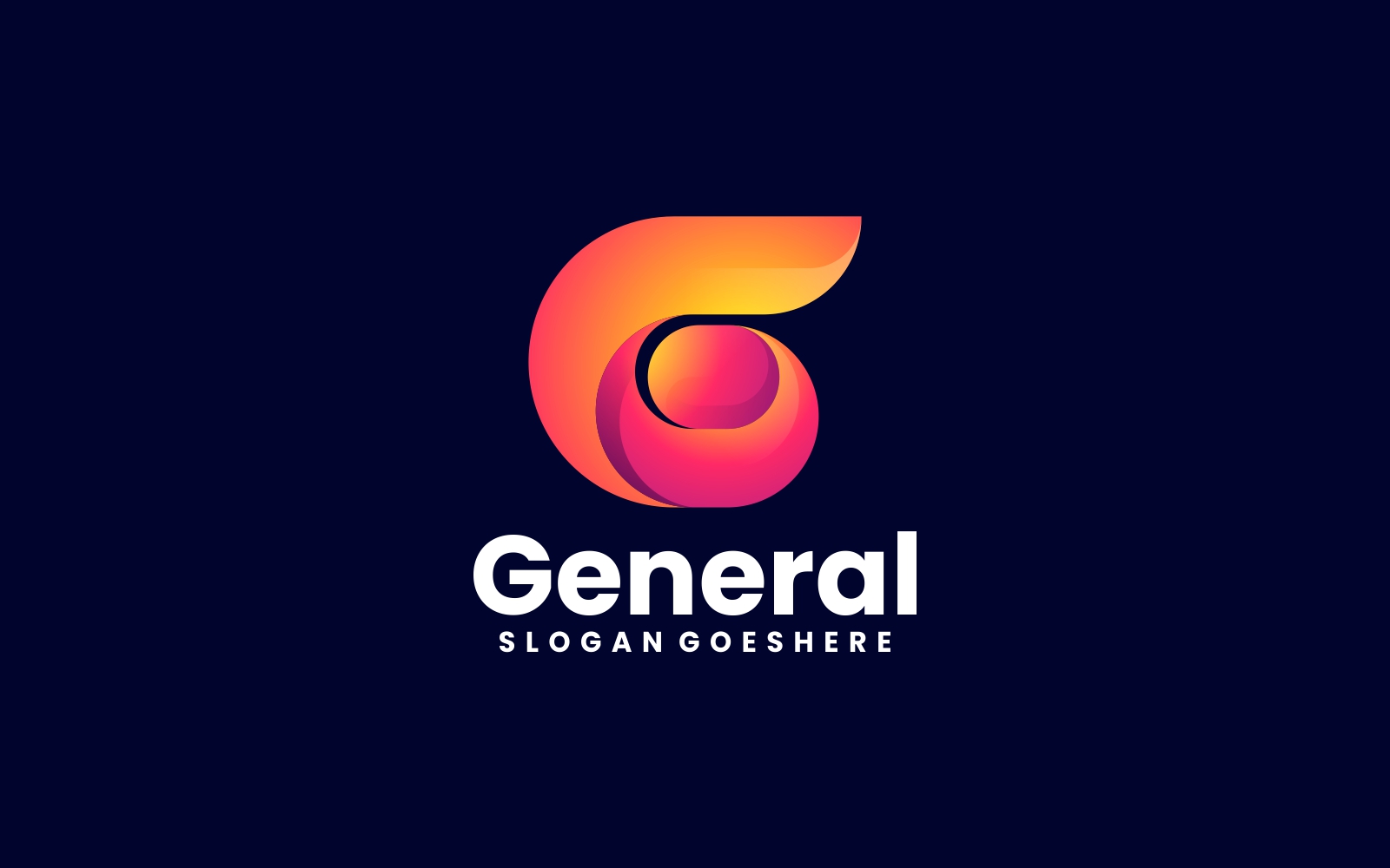 Letter G Gradient Color Logo