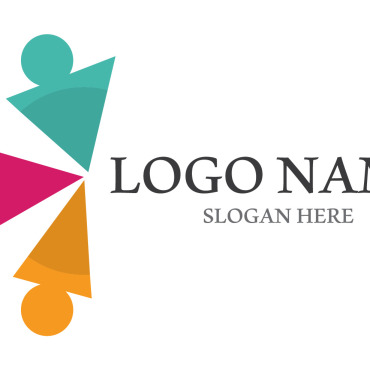 Group People Logo Templates 245787