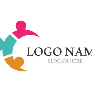 Social Community Logo Templates 245847