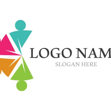 Social Community Logo Templates 245848