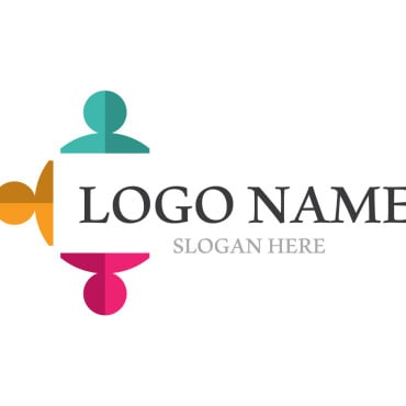 Social Community Logo Templates 245850