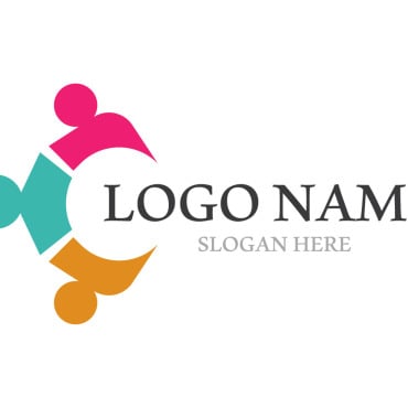 Social Community Logo Templates 245853