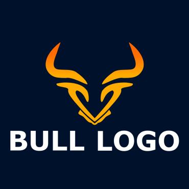 Animals Bull Logo Templates 245941