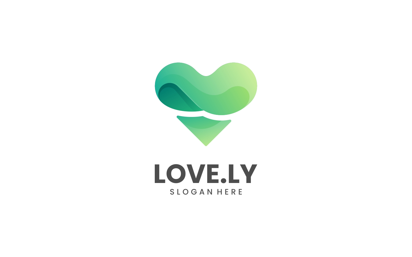 Lovely Gradient Color Logo Style