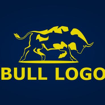 Animals Bull Logo Templates 246109