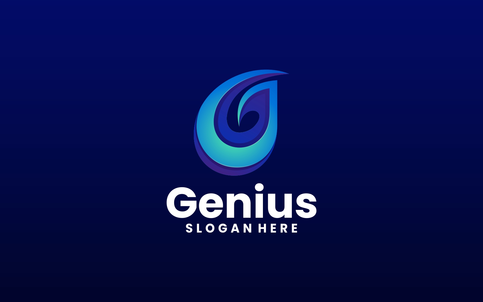 Letter G Color Gradient Logo Design