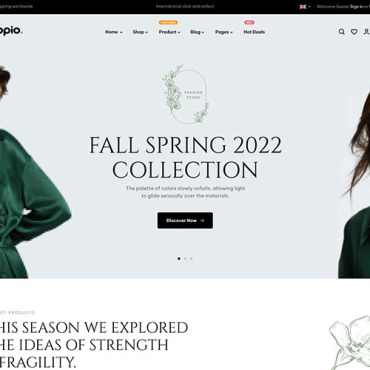 Clothing Beauty Shopify Themes 246137