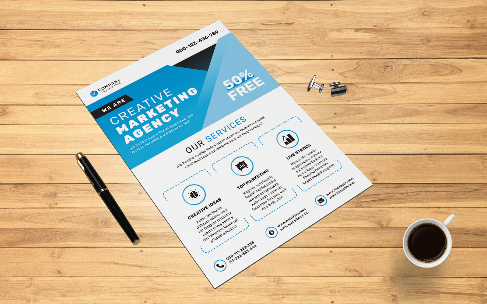 Creative Marketing Multipurpose Flyer