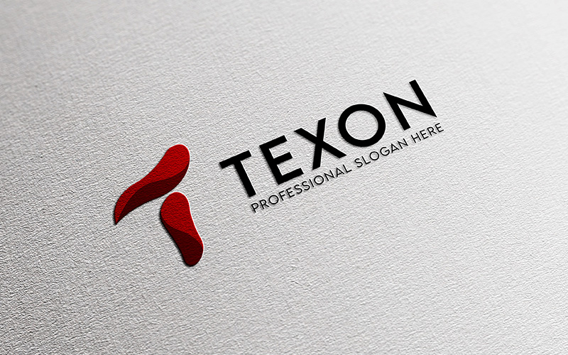 T Letter logo template - Texon