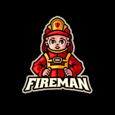 Emergency Fireman Logo Templates 246166