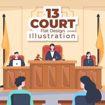 Court Law Illustrations Templates 246263