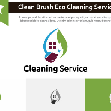 Brush Broom Logo Templates 246264
