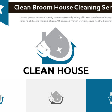 Brush Broom Logo Templates 246267