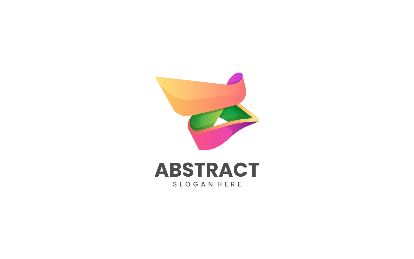 Abstract Colorful Logo Style