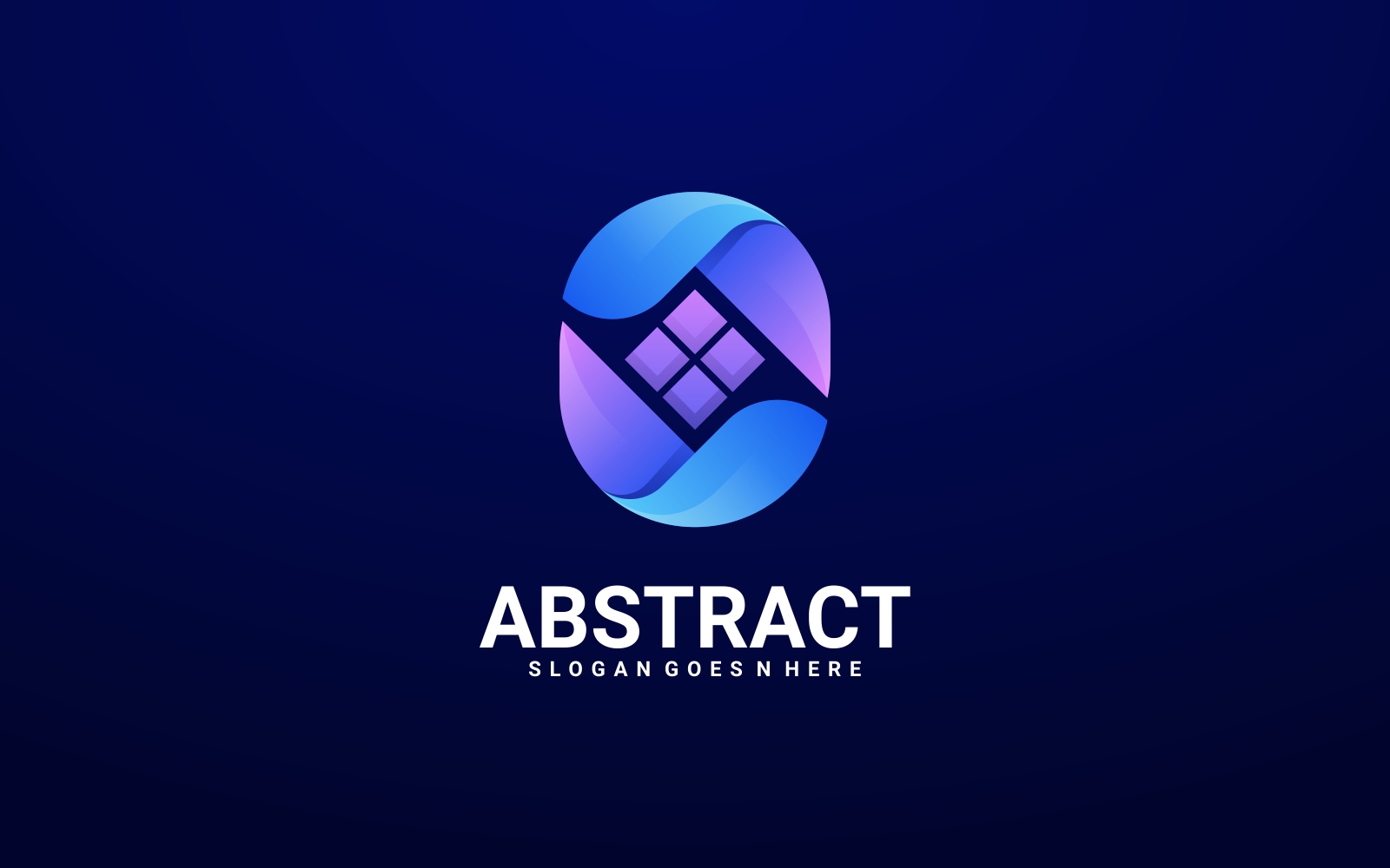 Vector Logo Abstract Gradient