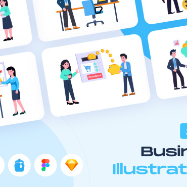 Business Illustrations Illustrations Templates 246362