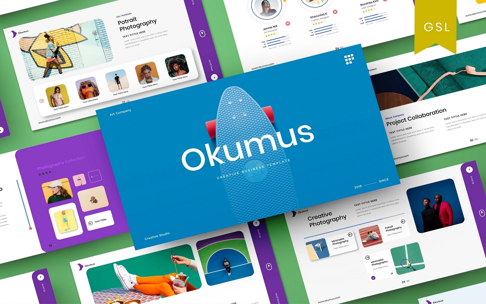 Okumus - Business Google Slide Template
