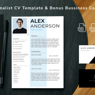 Minimal Resume  246509