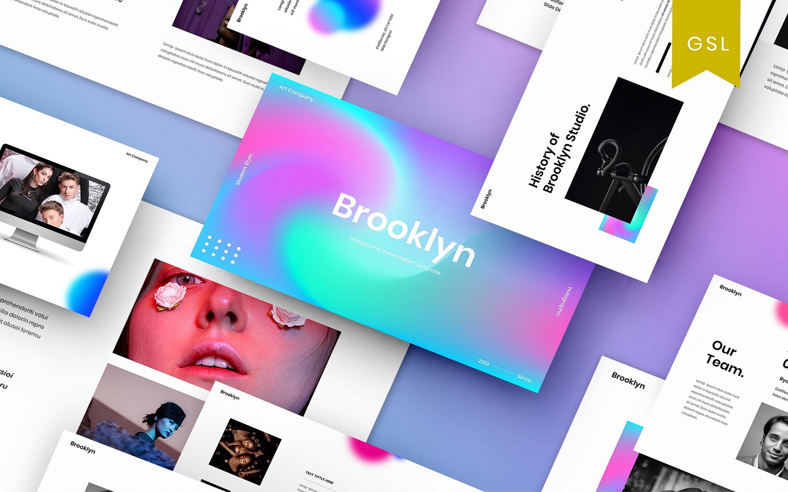Brooklyn - Creative Business Google Slide Template