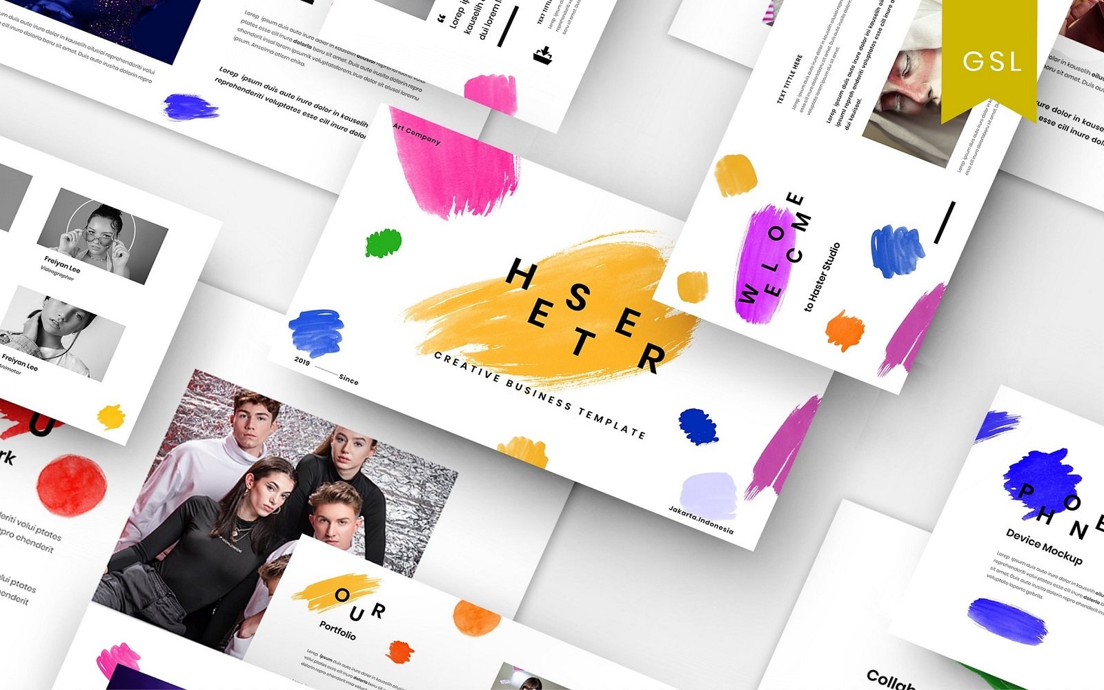 Hester - Creative Business Google Slide Template