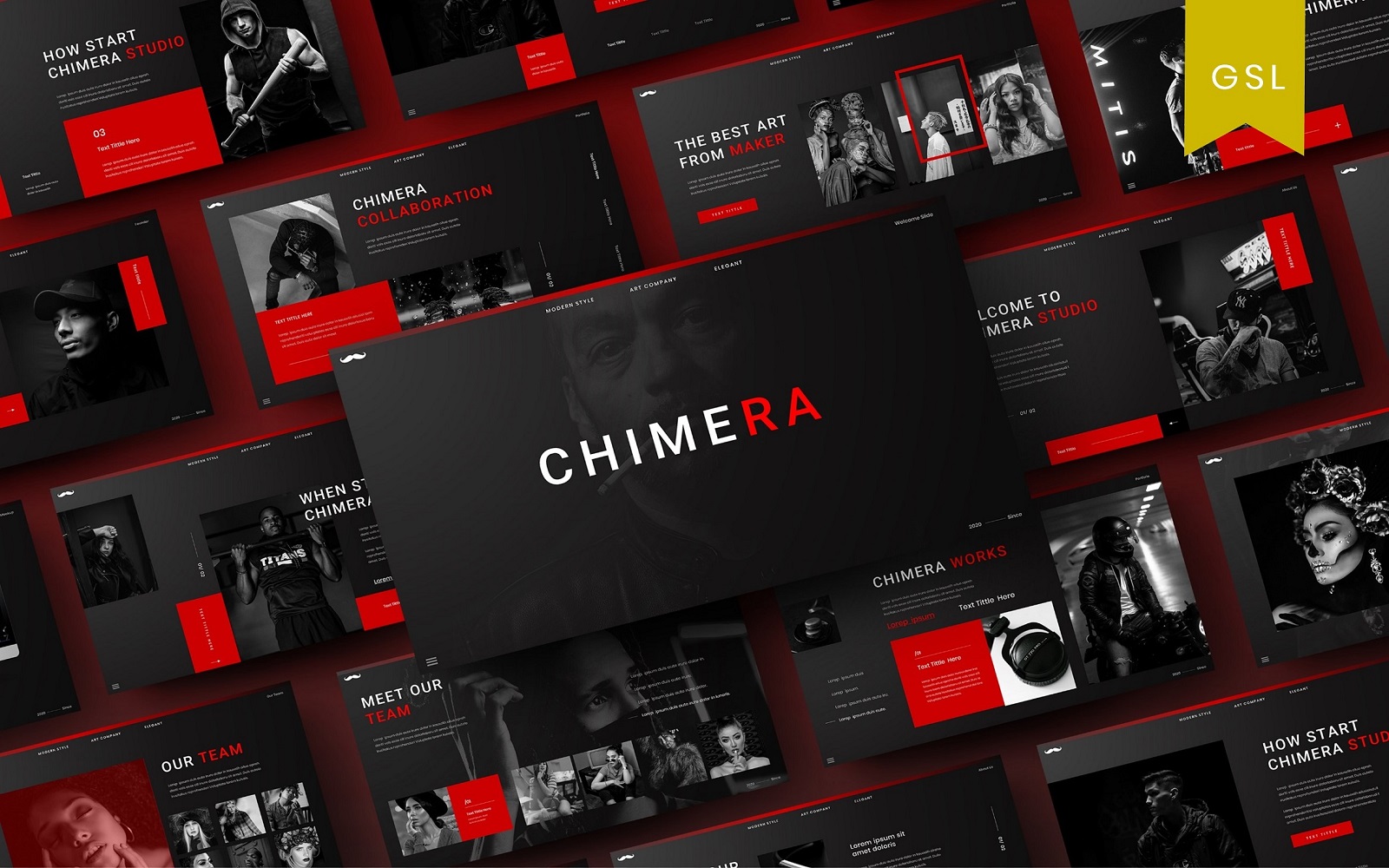 Chimera - Business Google Slide Template