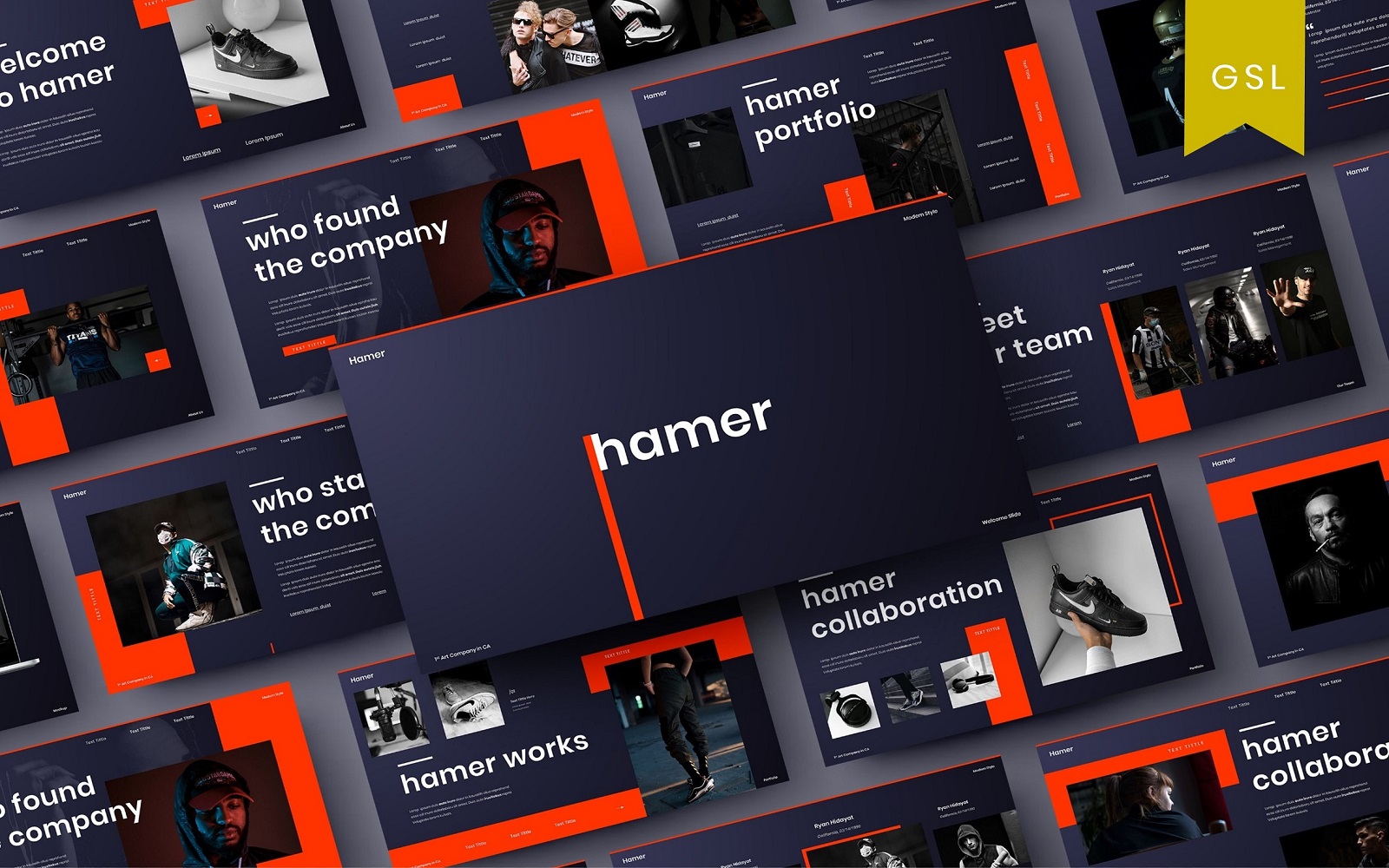 Hamer - Business Google Slide Template*