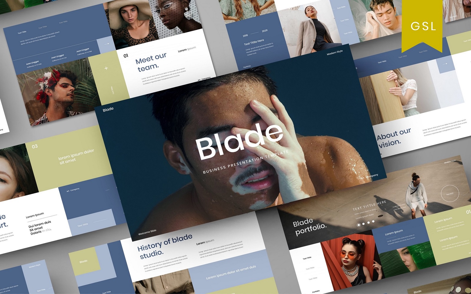 Blade - Business Google Slide Template