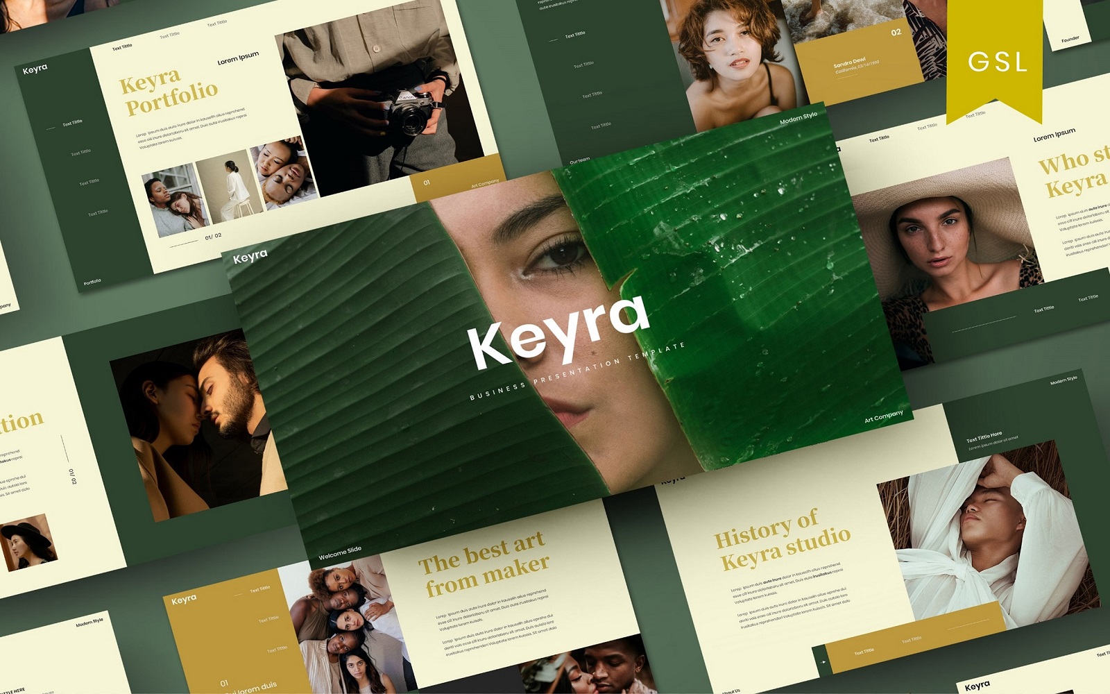 Keyra - Business Google Slide Template*