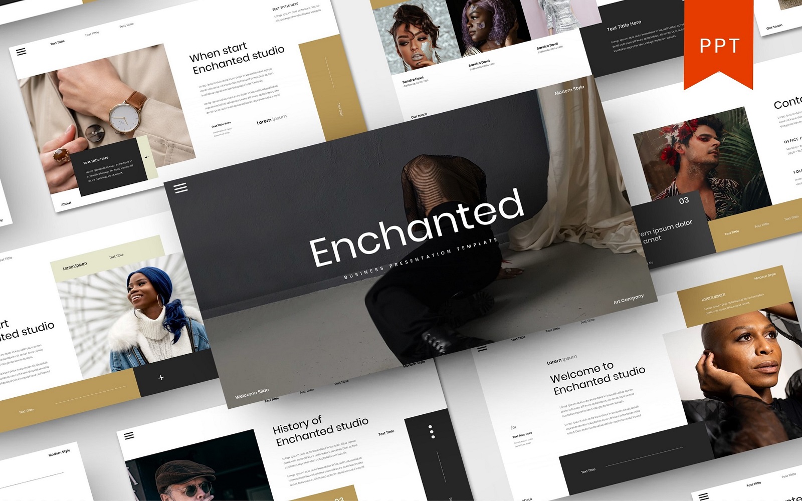 Enchanted - Business Google Slide Template
