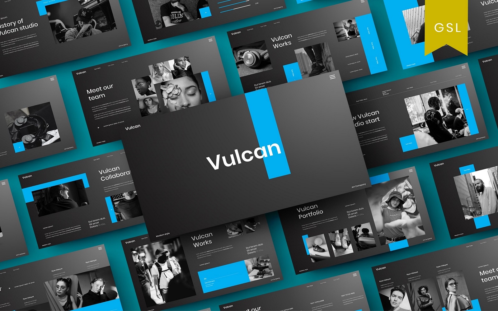 Vulcan - Business Google Slide Template