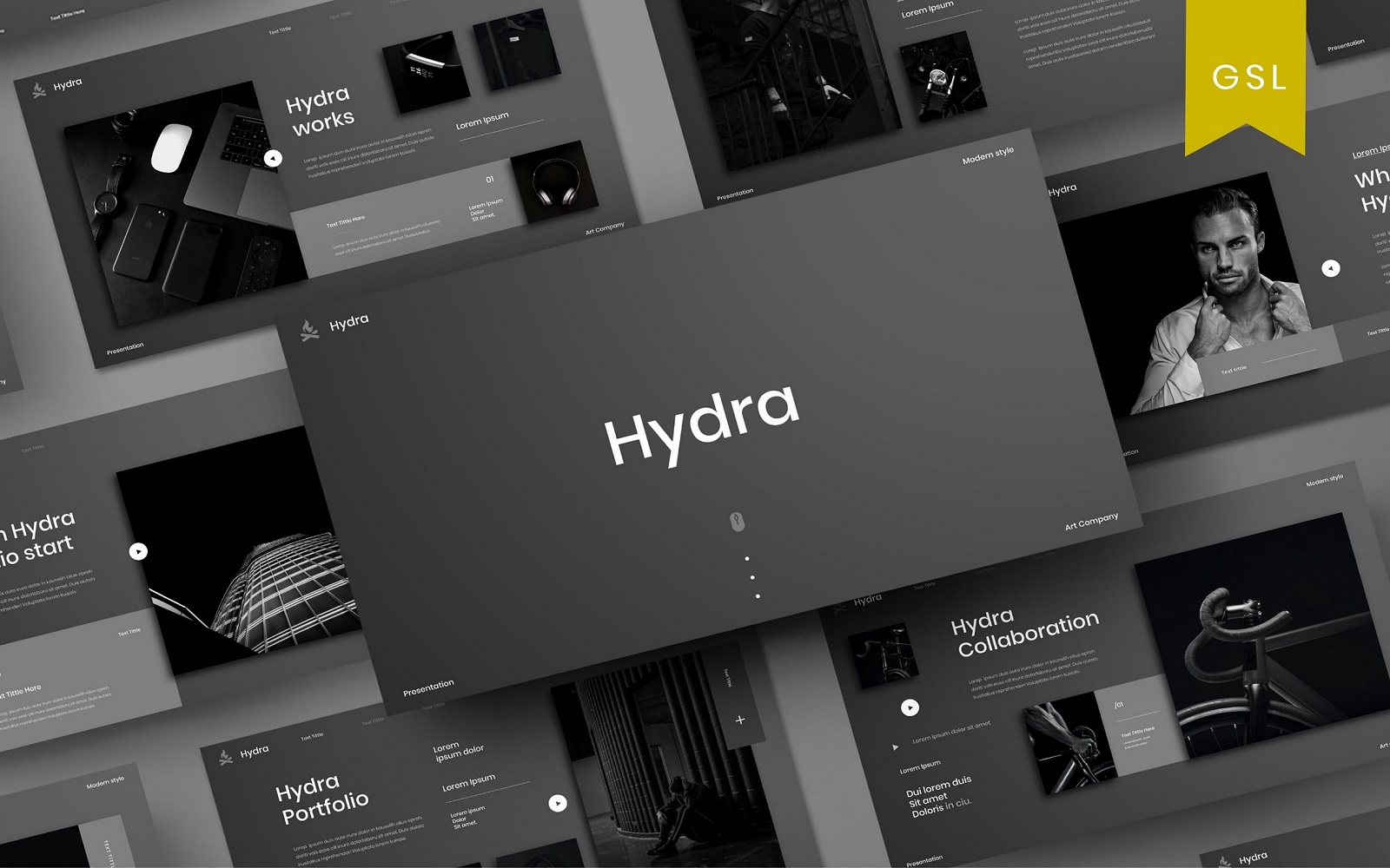 Hydra- Business Google Slide Template