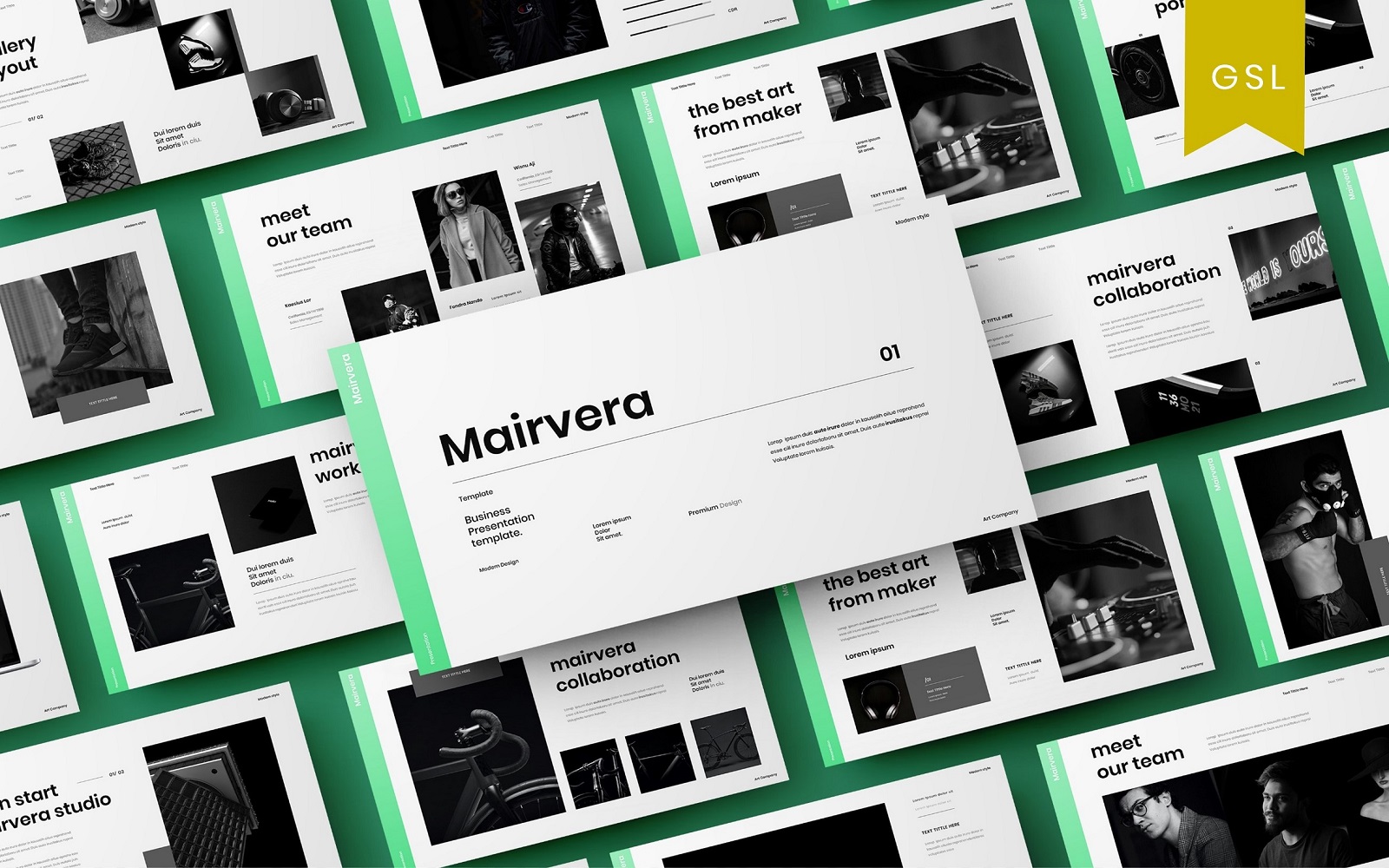 Mairvera- Business Google Slide Template