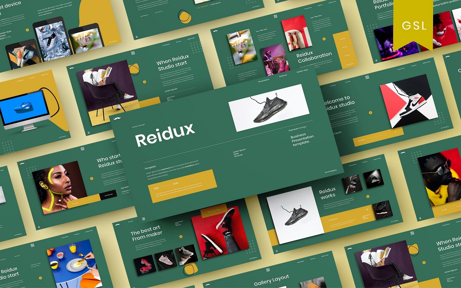 Reidux - Business Google Slide Template
