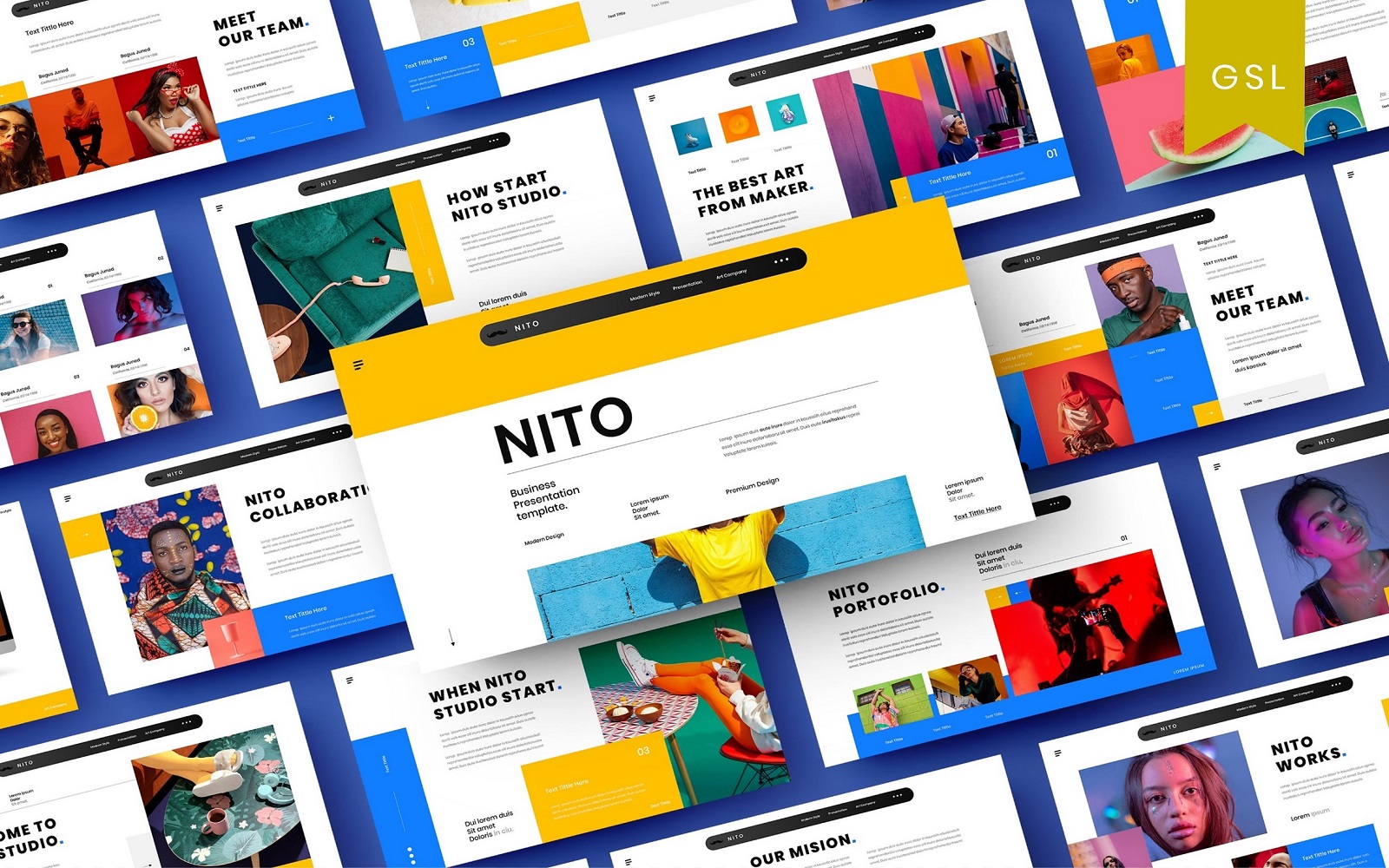 Nito - Business Google Slide Template