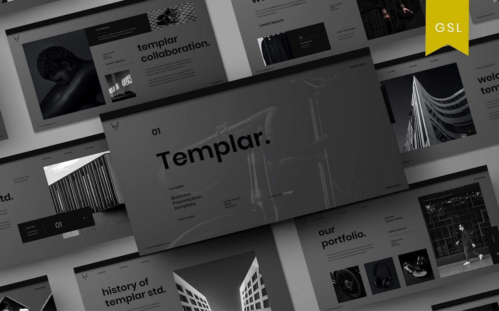 Templar - Business Google Slide Template