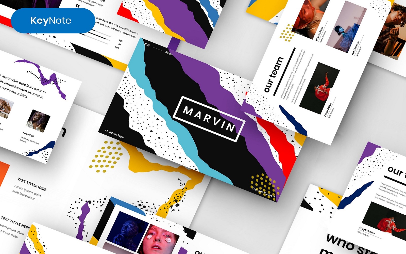 Marvin – Creative Business Keynote Template