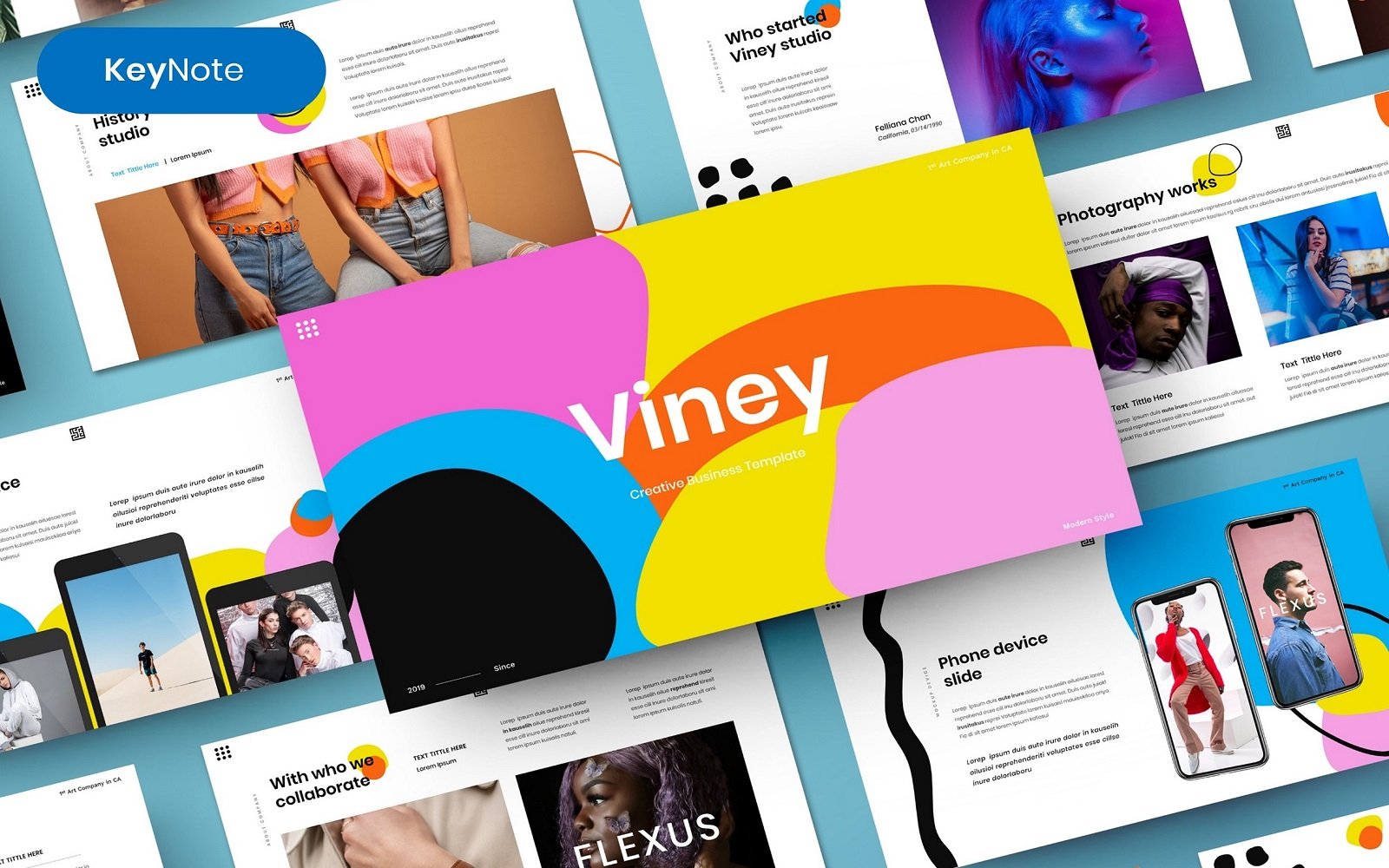 Viney – Business Keynote Template*