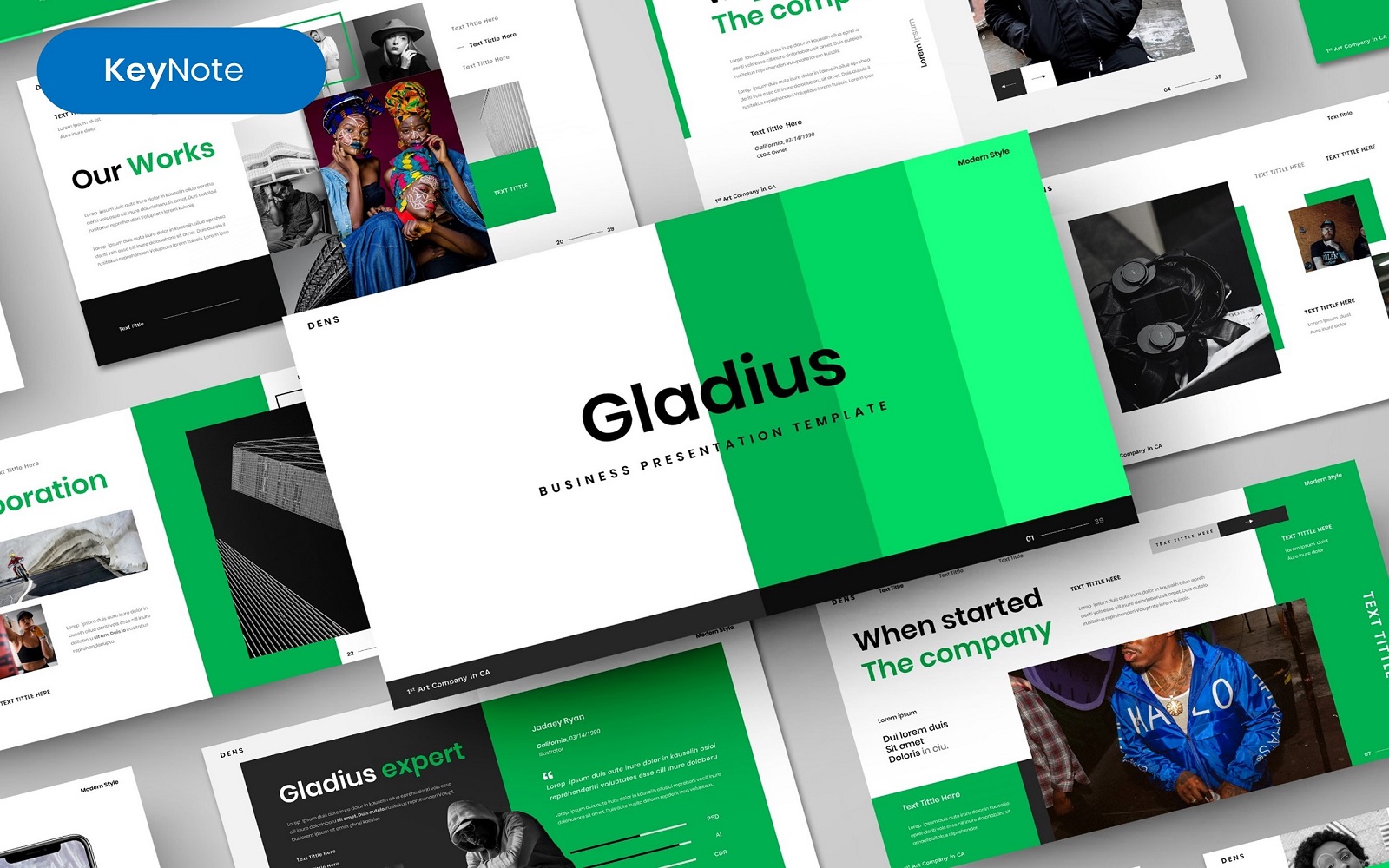 Gladius – Business Keynote Template